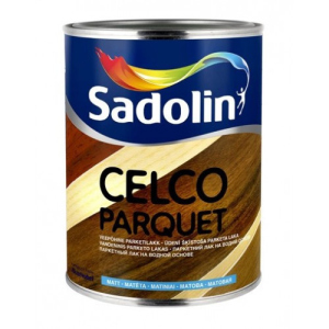 Лак для підлоги на водній основі CELCO PARQUET (FLOOR AQUA) глянцевий, 1 л надійний