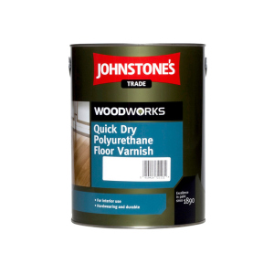 Швидкосохнучий лак для підлоги Johnstone's Quick Dry Polyurethane Floor Varnish Gloss 2,5 л