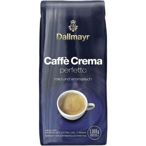 Кофе в зернах Dallmay Caffе Crema Рerfetto Обжаренный 1 кг (4008167040101) ТОП в Полтаве