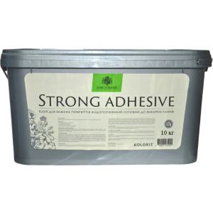 Клей для тяжелых обоев Kolorit Strong Adhesive 10 кг Белый (IG6546546867) ТОП в Полтаве