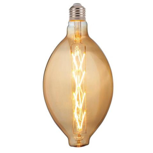 Лампа винтажная светодиодная филаментная (ретро) Horoz Electric Filament led Enigma-XL 8W E27 2200К Янтар ТОП в Полтаве