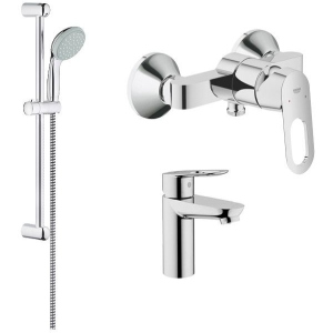 Змішувач Grohe BauLoop 123220S набір змішувачів для душу S-Size (23337000+32816000+27598001) Хром рейтинг