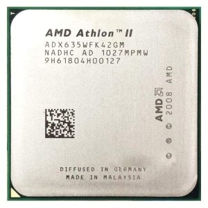 Процесор AMD Athlon II X4 635 2.90GHz/2M/2000MHz (ADX635WFK42GM) sAM2+/AM3, tray