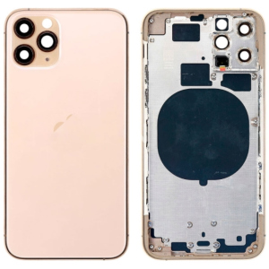 Кришка ззаду iPhone 11 Pro з рамкою Gold Copy в Полтаві