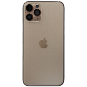 Крышка задняя iPhone 11 Pro с рамкой Gold