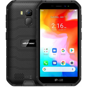 Мобильный телефон Ulefone Armor X7 Pro (4+32Gb, 4000 мАч) Black ТОП в Полтаве