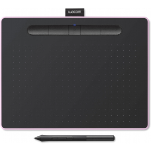 Графічний планшет Wacom Intuos M Bluetooth Pink (CTL-6100WLE-N) ТОП в Полтаві