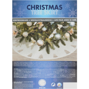Покрывало под елку Christmas Decoration 98 см (AAY003090) лучшая модель в Полтаве