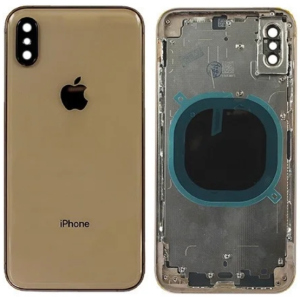 Кришка задня iPhone XS Max із рамкою Gold Copy ТОП в Полтаві