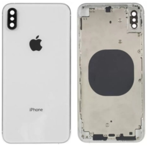 Кришка задня iPhone XS із рамкою Silver Copy ТОП в Полтаві