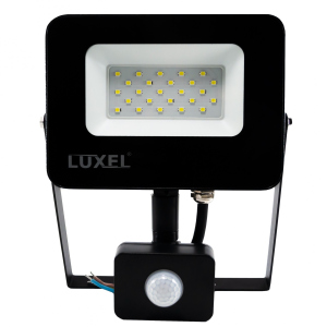 Прожектор LED 20W з датчиком руху Luxel (LPES-20C) ТОП в Полтаві