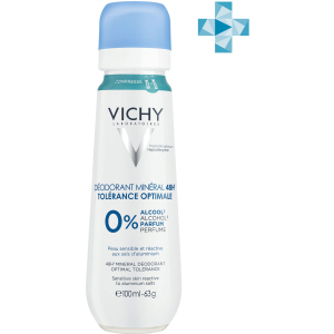 Дезодорант Vichy Deo Мінеральний для чутливої ​​шкіри 100 мл (3337875712361) краща модель в Полтаві