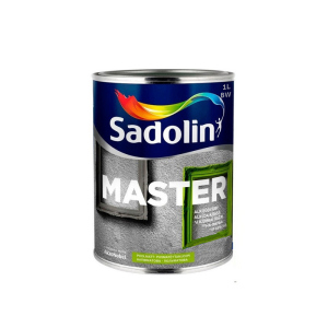 Эмаль алкидная SADOLIN MASTER 30 универсальная белая - база ВW 1л ТОП в Полтаве