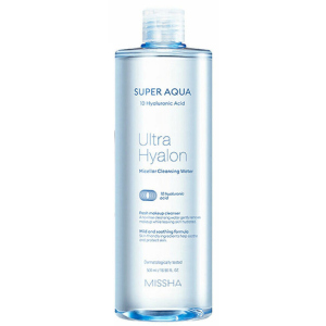 купити Міцелярна вода Missha Super Aqua Ultra Hyalron Micellar Cleansing Water 500 мл (8809643507295)