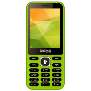 Мобильный телефон Sigma mobile X-Style 31 Power Green ТОП в Полтаве