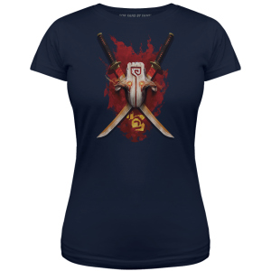 Футболка Valve Dota 2 I Bring My Blade Navy, Woman XL лучшая модель в Полтаве