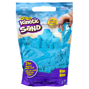 Пісок для дитячої творчості Kinetic Sand Colour Синій 907 г (71453B) ТОП в Полтаві