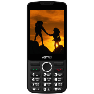 хорошая модель Мобильный телефон Astro A167 Black