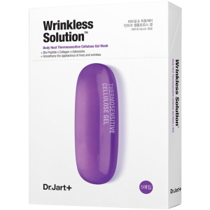 Термочутлива омолоджуюча маска для обличчя Dr.Jart+ Dermask Intra Jet Wrinkless Solution 28 г х 5 шт (8809642712669) краща модель в Полтаві