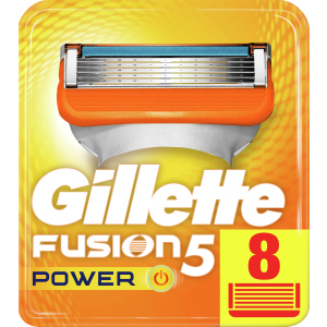 Сменные картриджи для бритья (лезвия) мужские Gillette Fusion5 Power 8 шт (7702018877621) ТОП в Полтаве