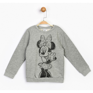 Світшот Disney Minnie Mouse MN17218 98 см Сірий (8691109860255) в Полтаві