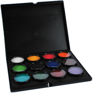 Професійна палітра аквагриму Mehron Paradise Makeup AQ 12 відтінків по 40 г (800-PAL-A) (764294580999) ТОП в Полтаві