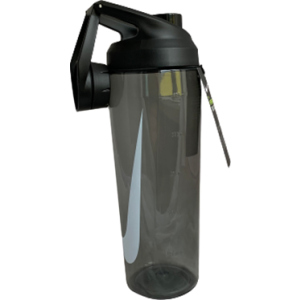 Бутылка для воды Nike N.100.0622.025.24 TR Hypercharge Chug Bottle 24 Oz 709 мл Антрацитовая (887791370990) ТОП в Полтаве