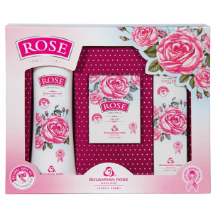 Набор Bulgarian Rose Original Лосьон для тела 200 мл + Крем для рук 50 мл + Крем-мыло 100 г (3800007216513) в Полтаве