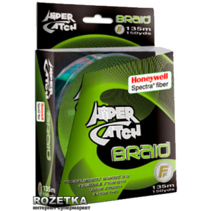 Шнур Lineaeffe Hiper Catch Spectra Braid 135m 0.15mm 14kg (3008715) рейтинг