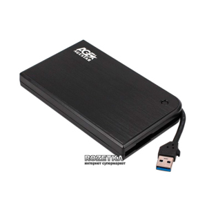 Внешний карман Agestar для HDD 2.5" USB3.0 (3UB 2A14 Black) лучшая модель в Полтаве