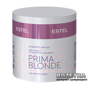 Комфорт-маска Estel Professional Prima Blonde для светлых волос 300 мл PB.6 (4606453034225) лучшая модель в Полтаве