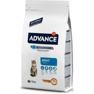 Сухий корм для дорослих котів та кішок Advance Adult Chicken &amp; Rice 1.5 кг (8410650151946) краща модель в Полтаві