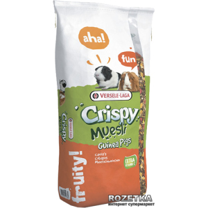 Корм для морських свинок Versele-Laga Crispy Muesli Cavia зернова суміш з вітаміном C 20 кг (611685) в Полтаві