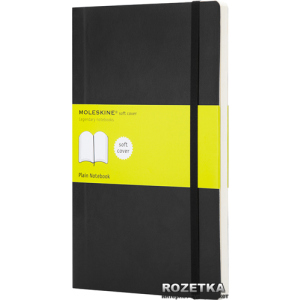 купить Записная книга Moleskine Classic 13 х 21 см 192 страницы без линовки Черная (9788883707209)