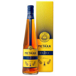 Бренди Metaxa 5* 0.7 л 38% в подарочной упаковке (5202795120054) лучшая модель в Полтаве