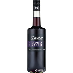 Лікер Brandbar Crem de Cassis 0.7 л 18% (4820085491199) ТОП в Полтаві