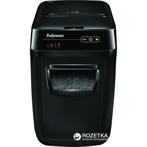 Шредер Fellowes AutoMax 200C 200 листов 4х38 мм 32 л (ff.U4653601) ТОП в Полтаве