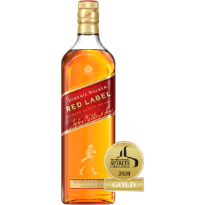 Виски Johnnie Walker Red Label выдержка 4 года 1 л 40% (5000267013602) ТОП в Полтаве