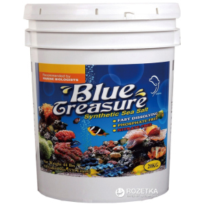 Сіль Blue Treasure Reef Sea Salt для LPS коралів 20 кг (6954677700074) краща модель в Полтаві