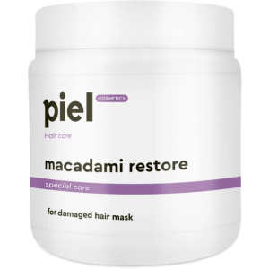 Восстанавливающая маска Piel Cosmetics Macadami Restore mask для поврежденных волос 500 мл (4820187880600) в Полтаве