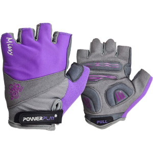 Велоперчатки женские PowerPlay 5277A XS Purple (5277A_XS_Purple) ТОП в Полтаве