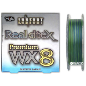 Шнур YGK Lonfort Real DTex X8 150 м 0.104 мм 0.4 кг/12 lb Разноцветный (55450050) рейтинг