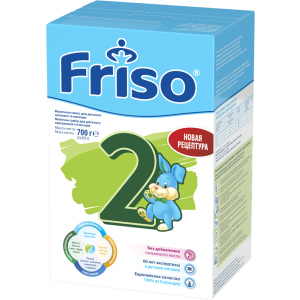 Суміш суха молочна Friso Фрисолак 2 з 6 до 12 місяців 700 г (2х350 г) (8716200722711) рейтинг