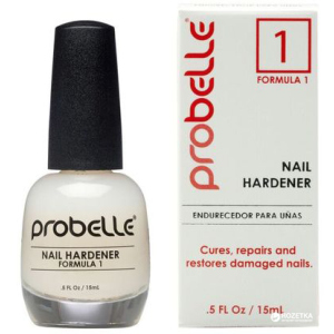 Лак для лечения и восстановления поврежденных ногтей Probelle Touch N'Grow Nail Hardener Formula 1 15 мл (857188005521) ТОП в Полтаве