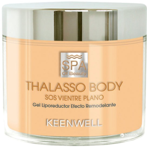 Моделюючий гель Keenwell Thalasso Body Плоский живіт 270 мл (8435002110969) краща модель в Полтаві