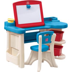 Дитячий стіл зі стільцем для творчості Step 2 Art Desk Refresh (733538843190)