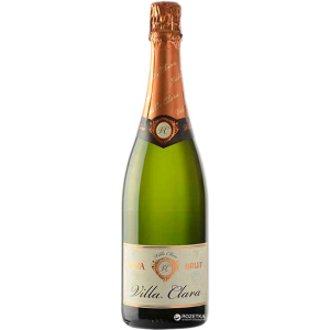 Вино ігристе Villa Clara Cava Brut біле сухе 0.75 л 11.5% (8421414319038) краща модель в Полтаві