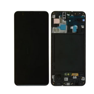 Дисплей для Samsung А50 2019 A505 Black GH82 19204A с рамкой Service Original в Полтаве