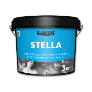 Декоративное покрытие STELLA ELEMENT DECOR 3 кг ТОП в Полтаве