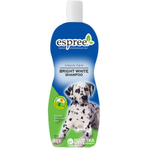 Шампунь Espree Bright White Shampoo для собак білих та світлих забарвлень 591 мл (e00381) краща модель в Полтаві